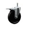 Service Caster 5'' Phenolic Swivel 7/16'' Grip Ring Stem Caster with Total Lock Brake SCC-GRTTL20S514-PHS-716138 - alternate 1